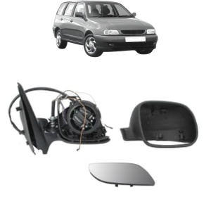 Oglinda Dreapta SEAT CORDOBA Vario (6K5) din 1996 - 2002, Auto, Reglaj electric, Completa - Img 2