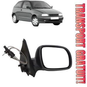 Oglinda Dreapta SEAT IBIZA II (6K1) din 1993 - 2002, Auto, Reglaj mecanic, Completa