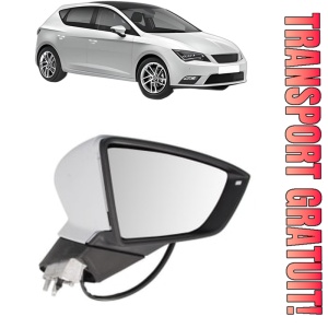 Oglinda Dreapta SEAT LEON (5F1) din 2012 - 2020, Auto, Reglaj electric, Completa