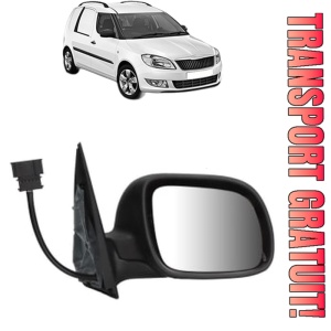 Oglinda Dreapta SKODA FABIA I Praktik (6Y5) din 2000 - 2007, Auto, Reglaj electric, Completa