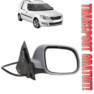 Oglinda Dreapta SKODA FABIA I Praktik (6Y5) din 2000 - 2007, Auto, Reglaj electric, Completa