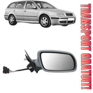 Oglinda Dreapta SKODA OCTAVIA I Combi (1U5) din 1998 - 2010, Auto, Reglaj electric, Completa