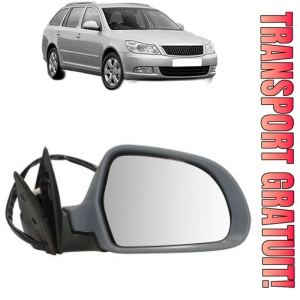 Oglinda Dreapta SKODA OCTAVIA II Combi (1Z5) din 2004 - 2013, Auto, Reglaj electric, Completa