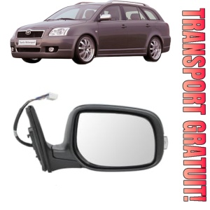Oglinda Dreapta TOYOTA AVENSIS Estate (_T25_) din 2003 - 2008, Auto, Reglaj electric, Completa