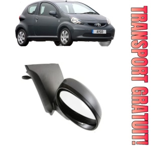 Oglinda Dreapta TOYOTA AYGO (_B1_) din 2005 - 2014, Auto, Reglaj mecanic, Completa
