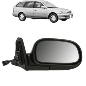 Oglinda Dreapta TOYOTA COROLLA Estate (_E10_) din 1992 - 1997, Auto, Reglaj mecanic, Completa - Img 2