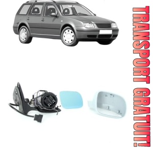 Oglinda Dreapta Volkswagen BORA din 1998 - 2005, Auto, Reglaj electric, Completa