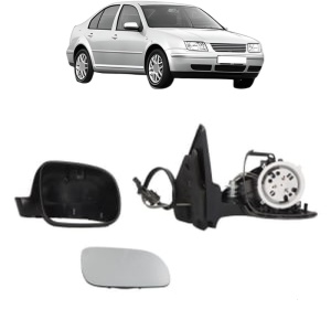 Oglinda Dreapta Volkswagen BORA I (1J2) din 1998 - 2013, Auto, Reglaj mecanic, Completa - Img 2