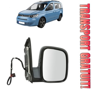 Oglinda Dreapta Volkswagen CADDY IV Box Body/MPV (SAA, SAH) din 2015 - 2020, Auto, Reglaj electric, Completa