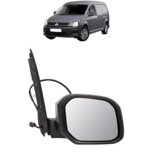 Oglinda Dreapta Volkswagen CADDY IV MPV (SAB, SAJ) din 2015 - 2020, Auto, Reglaj electric, Completa - Img 2