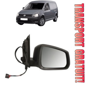 Oglinda Dreapta Volkswagen CADDY IV MPV (SAB, SAJ) din 2015 - 2020, Auto, Reglaj electric, Completa