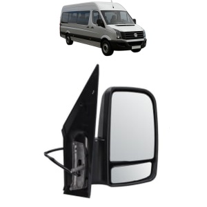Oglinda Dreapta Volkswagen CRAFTER 30-35 Bus (2E_) din 2006 - 2016, Auto, Reglaj manual, Completa - Img 2