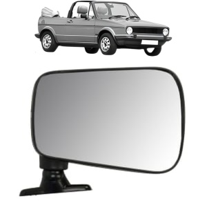 Oglinda Dreapta Volkswagen GOLF I Cabriolet (155) din 1979 - 1993, Auto, Reglaj manual, Completa - Img 2