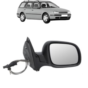 Oglinda Dreapta Volkswagen GOLF IV Variant (1J5) din 1999 - 2006, Auto, Reglaj mecanic, Completa - Img 2