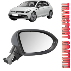 Oglinda Dreapta Volkswagen GOLF VIII (CD1, DA1) din 2019 - 2024, Auto, Reglaj electric, Completa