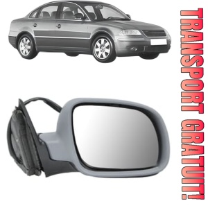 Oglinda Dreapta Volkswagen PASSAT B5.5 (3B3) din 2000 - 2005, Auto, Reglaj electric, Completa