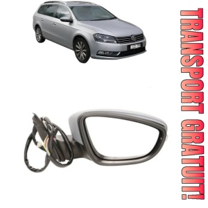 Oglinda Dreapta Volkswagen PASSAT B7 Estate Van (365) din 2011 - 2014, Auto, Reglaj electric, Completa