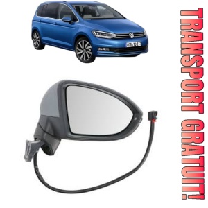 Oglinda Dreapta Volkswagen TOURAN Box Body/MPV (5T1) din 2015 - 2020, Auto, Reglaj electric, Completa