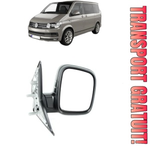 Oglinda Dreapta Volkswagen TRANSPORTER T5 Bus (7HB, 7HJ, 7EB, 7EJ) din 2003 - 2015, Auto, Reglaj manual, Completa