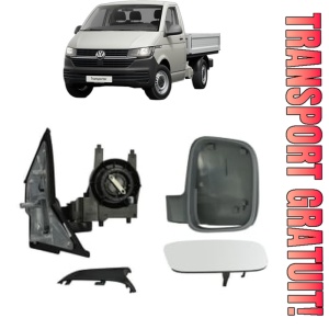 Oglinda Dreapta Volkswagen TRANSPORTER T5 Platform/Chassis (7JD, 7JE, 7JL, 7JY, 7JZ, 7F din 2003 - 2015, Auto, Reglaj manual, Completa