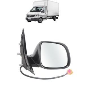 Oglinda Dreapta Volkswagen TRANSPORTER T6 Van (SGA, SGH, SHA, SHH) din 2015 - 2024, Auto, Reglaj electric, Completa - Img 2