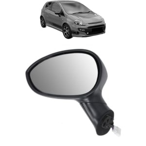 Oglinda Stanga ABARTH PUNTO EVO din 2009 - 2012, Auto, Reglaj electric, Completa - Img 2