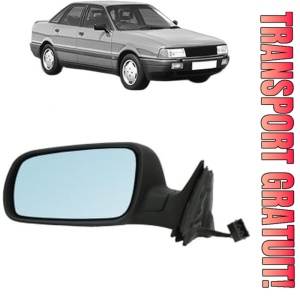 Oglinda Stanga AUDI 80 B3 Saloon (893, 894, 8A2) din 1986 - 1991, Auto, Reglaj electric, Completa