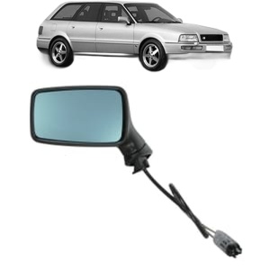Oglinda Stanga AUDI 80 B4 Avant (8C5) din 1991 - 1996, Auto, Reglaj mecanic, Completa - Img 2