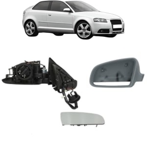Oglinda Stanga AUDI A3 (8P1) din 2003 - 2012, Auto, Reglaj electric, Completa - Img 2