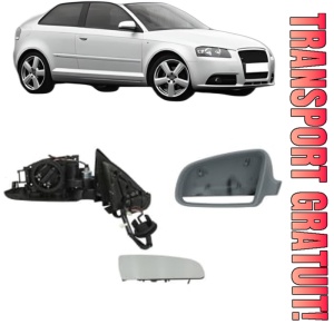 Oglinda Stanga AUDI A3 (8P1) din 2003 - 2012, Auto, Reglaj electric, Completa