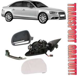 Oglinda Stanga AUDI A4 B8 (8K2) din 2007 - 2015, Auto, Reglaj electric, Completa