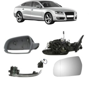 Oglinda Stanga AUDI A5 Sportback (8TA) din 2009 - 2017, Auto, Reglaj electric, Completa - Img 2