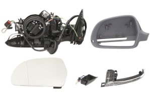 Oglinda Stanga AUDI A6 C6 (4F2) din 2004 - 2011, Auto, Reglaj electric, Completa - Img 3