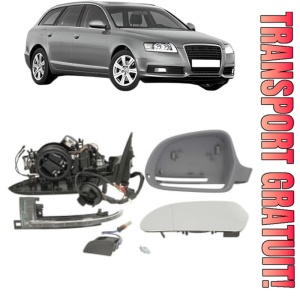 Oglinda Stanga AUDI A6 C6 Avant (4F5) din 2004 - 2011, Auto, Reglaj electric, Completa