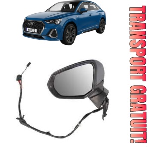 Oglinda Stanga AUDI Q3 Sportback (F3N) din 2019 - 2021, Auto, Reglaj electric, Completa