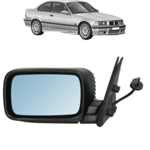 Oglinda Stanga BMW Seria 3 Coupe (E36) din 1991 - 1999, Auto, Reglaj electric, Completa - Img 2