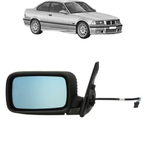 Oglinda Stanga BMW Seria 3 Coupe (E36) din 1991 - 1999, Auto, Reglaj electric, Completa - Img 2