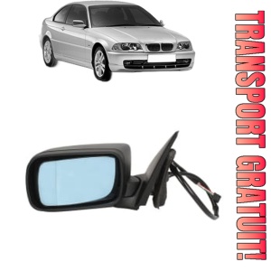 Oglinda Stanga BMW Seria 3 (E46) din 1997 - 2005, Auto, Reglaj electric, Completa