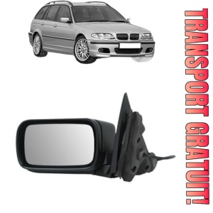 Oglinda Stanga BMW Seria 3 Touring (E46) din 1999 - 2005, Auto, Reglaj electric, Completa