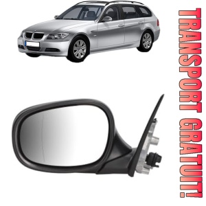 Oglinda Stanga BMW Seria 3 Touring (E91) din 2004 - 2012, Auto, Reglaj electric, Completa