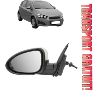 Oglinda Stanga CHEVROLET AVEO Hatchback (T300) din 2011 - 2015, Auto, Reglaj mecanic, Completa