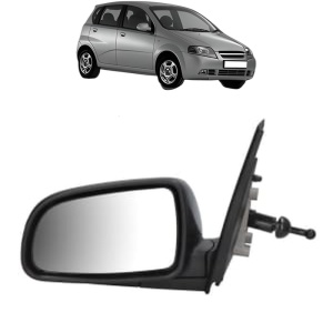 Oglinda Stanga CHEVROLET AVEO / KALOS Hatchback (T200) din 2003 - 2008, Auto, Reglaj mecanic, Completa - Img 2