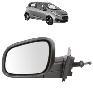 Oglinda Stanga CHEVROLET SPARK (M300) din 2009 - 2016, Auto, Reglaj mecanic, Completa - Img 2