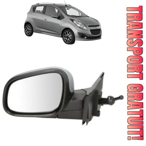 Oglinda Stanga CHEVROLET SPARK (M300) din 2009 - 2016, Auto, Reglaj mecanic, Completa