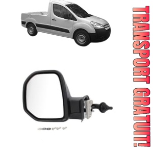 Oglinda Stanga CITROEN BERLINGO Platform/Chassis (B9) din 2008 - 2021, Auto, Reglaj mecanic, Completa