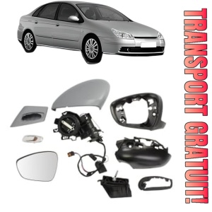 Oglinda Stanga CITROEN C5 II (RC_) din 2004 - 2008, Auto, Reglaj electric, Completa