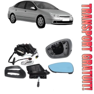 Oglinda Stanga CITROEN C5 II (RC_) din 2004 - 2008, Auto, Reglaj electric, Completa