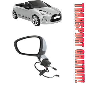 Oglinda Stanga CITROEN DS3 Convertible din 2013 - 2015, Auto, Reglaj electric, Completa