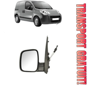 Oglinda Stanga CITROEN NEMO Box Body/MPV (AA_) din 2008 - 2010, Auto, Reglaj mecanic, Completa