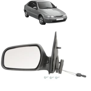 Oglinda Stanga CITROEN XSARA (N1) din 1997 - 2005, Auto, Reglaj mecanic, Completa - Img 2